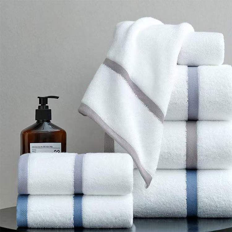 Custom Logo Luxury Hotel Towel Set