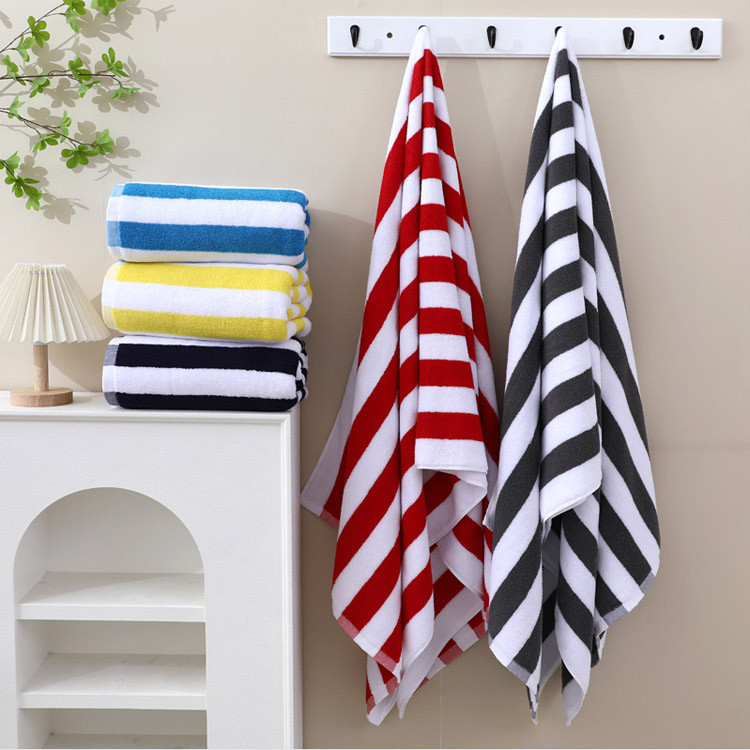 Terry Striped Towels