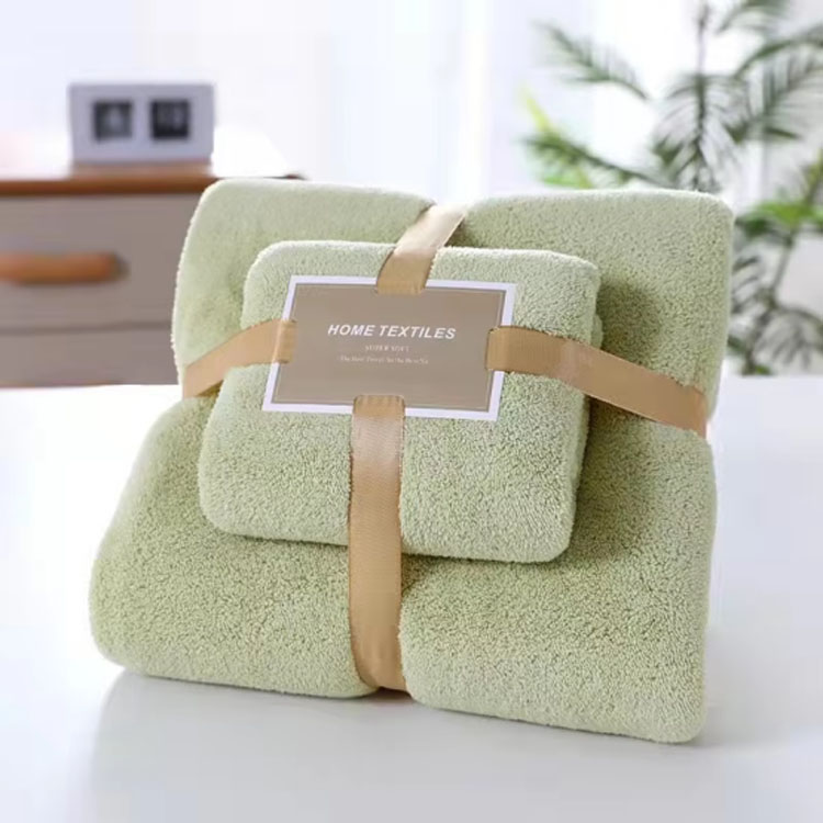 Bulk Coral Fleece Towel Set